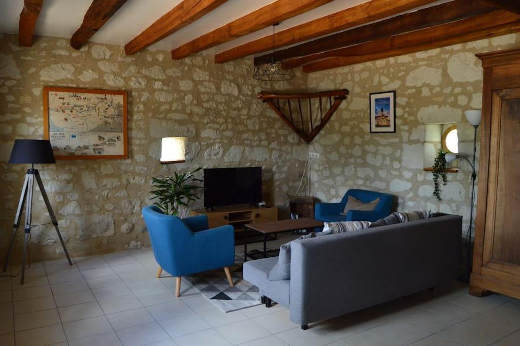 La Grange De L'Olive Villa Chinon Eksteriør billede